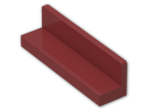 LEGO® Stein: Panel 1 x 4 x 1 with Rounded Corners 30413 | Farbe: New Dark Red