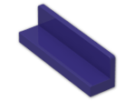 LEGO® Brick: Panel 1 x 4 x 1 with Rounded Corners 30413 | Color: Medium Lilac
