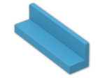 LEGO® Brick: Panel 1 x 4 x 1 with Rounded Corners 30413 | Color: Dark Azur