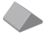 LEGO® Brick: Slope Brick 45 2 x 2 Double 3043 | Color: Medium Stone Grey