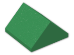 LEGO® Brick: Slope Brick 45 2 x 2 Double 3043 | Color: Dark Green