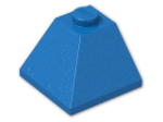 LEGO® Brick: Slope Brick 45 2 x 2 Double Convex 3045 | Color: Bright Blue