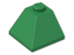 LEGO® Brick: Slope Brick 45 2 x 2 Double Convex 3045 | Color: Dark Green