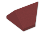 LEGO® Stein: Slope Brick 45 1 x 2 Double / Inverted without Centre Stud 3049c | Farbe: New Dark Red