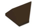 LEGO® Brick: Slope Brick 45 1 x 2 Double / Inverted without Centre Stud 3049c | Color: Dark Brown