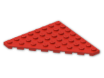 LEGO® Stein: Plate 8 x 8 without Corner 30504 | Farbe: Bright Red