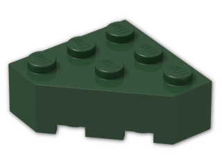 LEGO® Stein: Brick 3 x 3 without Corner 30505 | Farbe: Earth Green
