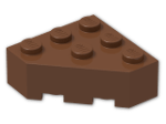 LEGO® Brick: Brick 3 x 3 without Corner 30505 | Color: Reddish Brown