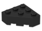 LEGO® Stein: Brick 3 x 3 without Corner 30505 | Farbe: Black