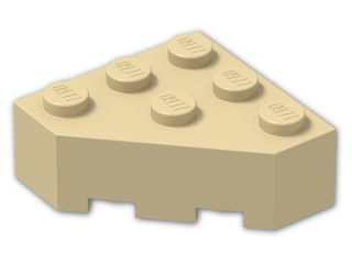 LEGO® Stein: Brick 3 x 3 without Corner 30505 | Farbe: Brick Yellow