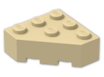 LEGO® Stein: Brick 3 x 3 without Corner 30505 | Farbe: Brick Yellow