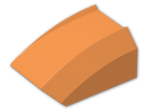 LEGO® Brick: Slope Brick Curved Top 2 x 2 x 1 30602 | Color: Bright Orange