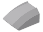 LEGO® Brick: Slope Brick Curved Top 2 x 2 x 1 30602 | Color: Medium Stone Grey