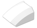 LEGO® Brick: Slope Brick Curved Top 2 x 2 x 1 30602 | Color: White