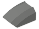 LEGO® Brick: Slope Brick Curved Top 2 x 2 x 1 30602 | Color: Dark Grey