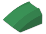 LEGO® Brick: Slope Brick Curved Top 2 x 2 x 1 30602 | Color: Dark Green