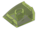 LEGO® Brick: Slope Brick Curved Top 2 x 2 x 1 30602 | Color: Transparent Bright Green