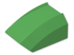 LEGO® Brick: Slope Brick Curved Top 2 x 2 x 1 30602 | Color: Bright Green