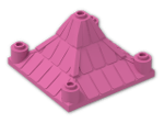 LEGO® Stein: Roof 6 x 6 x 3 with Hollow Top Stud 30614 | Farbe: Bright Purple