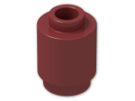 LEGO® Stein: Brick 1 x 1 Round with Hollow Stud 3062b | Farbe: New Dark Red