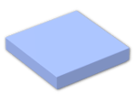 LEGO® Brick: Tile 2 x 2 with Groove 3068b | Color: Medium Royal Blue