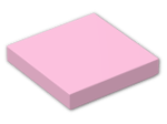 LEGO® Brick: Tile 2 x 2 with Groove 3068b | Color: Light Purple