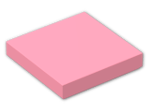 LEGO® Brick: Tile 2 x 2 with Groove 3068b | Color: Light Reddish Violet