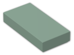 LEGO® Brick: Tile 1 x 2 with Groove 3069b | Color: Sand Green