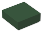 LEGO® Brick: Tile 1 x 1 with Groove 3070b | Color: Earth Green