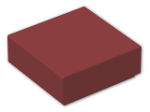 LEGO® Stein: Tile 1 x 1 with Groove 3070b | Farbe: New Dark Red