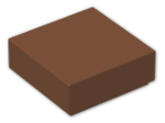 LEGO® Brick: Tile 1 x 1 with Groove 3070b | Color: Reddish Brown