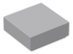 LEGO® Brick: Tile 1 x 1 with Groove 3070b | Color: Medium Stone Grey