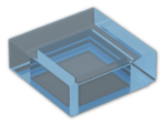 LEGO® Brick: Tile 1 x 1 with Groove 3070b | Color: Transparent Light Blue