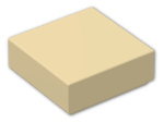 LEGO® Brick: Tile 1 x 1 with Groove 3070b | Color: Brick Yellow