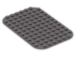 LEGO® Stein: Duplo Baseplate 8 x 12 31043 | Farbe: Dark Stone Grey