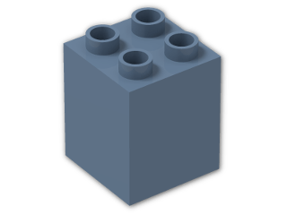 LEGO® Brick: Duplo Brick 2 x 2 x 2 31110 | Color: Sand Blue