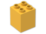 LEGO® Brick: Duplo Brick 2 x 2 x 2 31110 | Color: Flame Yellowish Orange