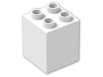 LEGO® Stein: Duplo Brick 2 x 2 x 2 31110 | Farbe: White
