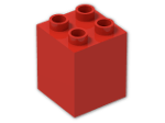 LEGO® Stein: Duplo Brick 2 x 2 x 2 31110 | Farbe: Bright Red