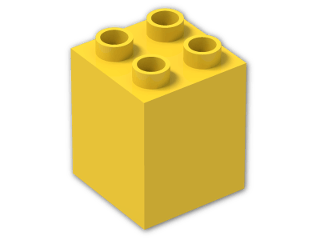 LEGO® Stein: Duplo Brick 2 x 2 x 2 31110 | Farbe: Bright Yellow