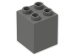 LEGO® Stein: Duplo Brick 2 x 2 x 2 31110 | Farbe: Dark Grey