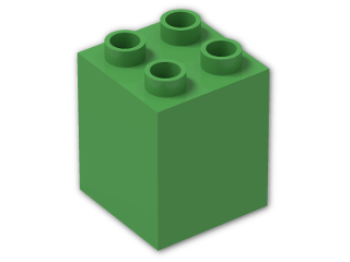 LEGO® Stein: Duplo Brick 2 x 2 x 2 31110 | Farbe: Bright Green