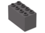 LEGO® Stein: Duplo Brick 2 x 4 x 2 31111 | Farbe: Dark Stone Grey