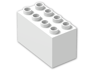 LEGO® Brick: Duplo Brick 2 x 4 x 2 31111 | Color: White
