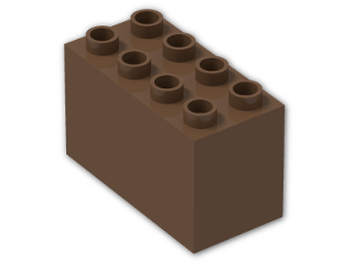 LEGO® Stein: Duplo Brick 2 x 4 x 2 31111 | Farbe: Brown