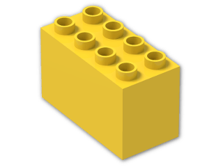 LEGO® Brick: Duplo Brick 2 x 4 x 2 31111 | Color: Bright Yellow