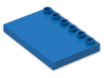LEGO® Brick: Duplo Tile 4 x 6 with Studs on Edge 31465 | Color: Bright Blue