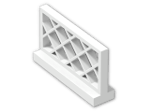 LEGO® Brick: Fence Lattice 1 x 4 x 2 3185 | Color: White