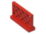 LEGO® Brick: Fence Lattice 1 x 4 x 2 3185 | Color: Bright Red