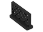 LEGO® Brick: Fence Lattice 1 x 4 x 2 3185 | Color: Black